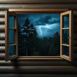 Binaural Beat forest storm